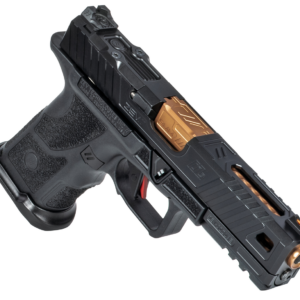 ZEV Technologies O.Z-9 Compact, Covert 9mm, 4.5" Bronze Barrel, Steel Frame, Polymer Grip, Black, 15rd