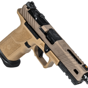 ZEV O.Z-9 Standard 9mm, Flat Dark Earth Shorty Polymer Grip, Threaded, 15rd