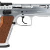 IFG Defiant Stock Master Large 9mm, 4.75" Barrel, Chrome, Hard Wood Grip, 17rd
