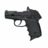 SCCY Industries CPX-1 RD 9mm 3.10" 10+1 Black Nitride Stainless Steel Slide Crimson Red Polymer Grip CTS-1500 Red Dot