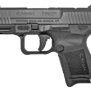 Canik TP9 Elite SC Blackout Edition 9mm, 3.6" Barrel, Polymer, Black, Micro Red-Dot Base, Holster, Back Straps, 2x12rd