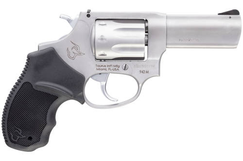 Taurus 942 22 Magnum, 3" Barrel, Stainless Steel, Black Polymer Grip, 8rd - Firearm | The Gun Shop