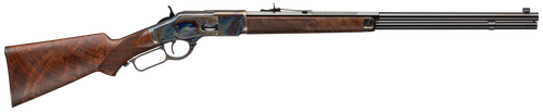 Winchester 1873 Deluxe Sporting 357 Magnum/38 Special, 24" Barrel, Case Hardened Rec, Walnut, 14rd - Firearm | The Gun Shop