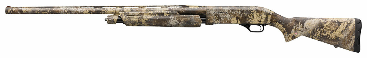 Winchester Repeating Arms, SXP Waterfowl, Pump, 12 Ga 3", 28" Barrel, True Timber Prairie Synthetic Stock, Fiber Optic Front Sight, 4Rd