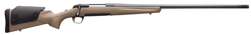 Browning X-Bolt Stalker LR 6.5 Creedmoor, 26" Threaded Barrel, Flat Dark Earth, Black Rec, 4rd - Browning | The Gun Shop