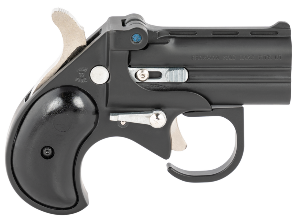 Cobra Pistols CB22, Big Bore Derringers, 22 WMR, 2.75", Alloy, Black, Synthetic, 2Rd, with Guardian Package, Right Hand, 14oz, Fixed Sights