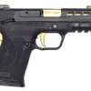 Smith & Wesson Performance Center Shield EZ, Semi-automatic, Compact, 9mm, 3.8" Ported Barrel, Grip Safety,Hi-Viz Litewave Sights