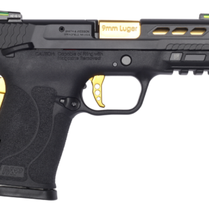 Smith & Wesson Performance Center Shield EZ, Semi-automatic, Compact, 9mm, 3.8" Ported Barrel, Grip Safety,Hi-Viz Litewave Sights