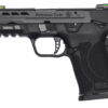 Smith & Wesson Performance Center Shield EZ Compact, 9mm, 3.8" Ported Barrel, Thumb Safety, Hi-Viz Litewave H3 Tritium/Lightpipe Sights