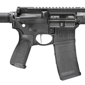 Springfield Saint Victor AR-15 Pistol 5.56/223 7.5" Barrel Black Hard Coat Anodized, Black Bravo Mod3 5 Position SBA3 Brace, 30 rd