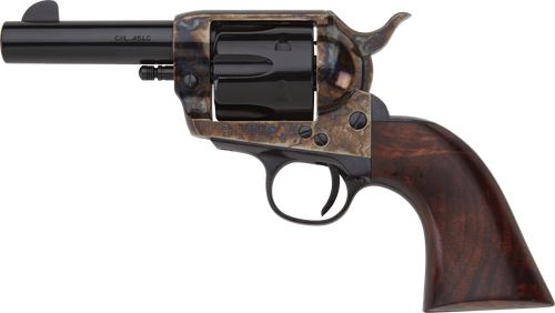 Pietta 1873 GW2 Sheriff 45 Colt, 3.5" Barrel, Case Hardened, Walnut Grip, 6rd - Firearm | The Gun Shop