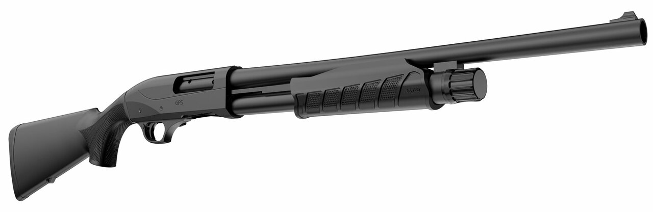 Retay GPS Tactical 12 Ga, 18.5" Barrel, 3", Synthetic, Black, 5rd
