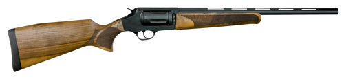 Landor Arms TXS 804 Revolving Shotgun 410 Ga, 18.50" Barrel, High-Gloss Blued , Wood Stock, 5rd - Firearm | The Gun Shop