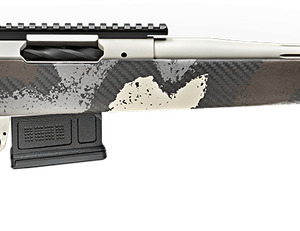 Springfield Model 2020 Waypoint 308 Win, 20" Fluted Stainless Barrel, SA Radial Brake, Tan, Desert Verde Cerakote, Ridgeline Camo Adj Carbon Fiber Stock M-LOK, TriggerTech Adj Trigger, AICS 5rd Mag