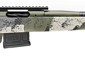 Springfield Model 2020 Waypoint 6MM Creedmoor, 20" Carbon Fiber Barrel, SA Radial Brake, Green, Mil-Spec Green Cerakote, Evergreen Camo Carbon Fiber Stock M-LOK, TriggerTech Adj Trigger, AICS 5rd Mag