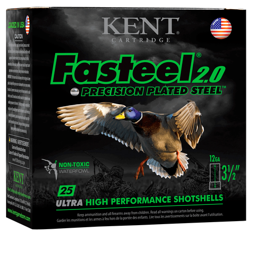 Kent Cartridge 2.0 Waterfowl 12 Ga, 3.5", 1 3/8 oz, 3 Shot, 25rd Box - Ammo | The Gun Shop