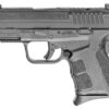 Springfieldngfield, XDS-Mod.2 OSP (Optical Sight Pistol), Semi-automatic, Striker Fired, Sub-Compact, 9mm, 3.3" Barrel, Black Color, Polymer Frame, Optics Ready, 3 Dot Sights, 9Rd, 2 Magazines, 1-7Rd, 1-9Rd