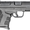 Springfieldngfield, XDS-Mod.2 OSP (Optical Sight Pistol), Semi-automatic, Striker Fired, Sub-Compact, 9mm, 3.3" Barrel, Black Color, Polymer Frame, Optics Ready, 3 Dot Sights, 9Rd, 2 Magazines, 1-7Rd, 1-9Rd