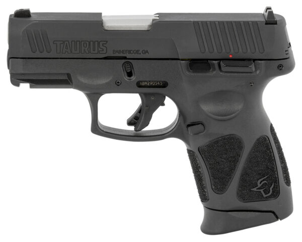 Taurus G3C *MA Compliant* 9mm, 3.26" Barrel, MTS, Adjustable Rear, Black, 12rd