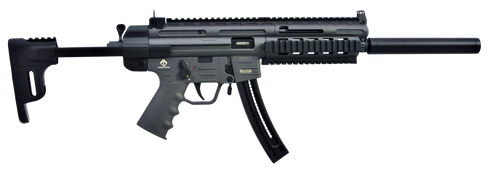 GSG 16 Carbine 22 LR, 16.25" Barrel, Black, Smoke Metal Finish, 22rd - ATI American Tactical Imports | The Gun Shop