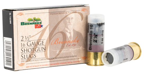 Brenneke 16 Ga, 2.50", 1 oz, 1350 fps, Slug Shot, 5Bx/50Cs - Ammo | The Gun Shop