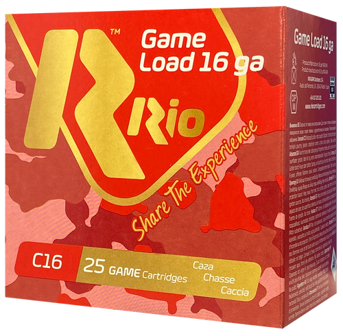Rio Game Load 16 Ga 2.75" 1 oz 7.5 Shot, 25rd Box - Ammo | The Gun Shop