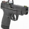 Smith & Wesson, Shield Plus, Performance Center, Includes Crimson Trace Red Dot, Striker Fired, Micro Compact, 9mm, 4" Barrel, Optics Ready, Polymer Frame, No Thumb Safety, Fiber Optic Sights, Flat Face Trigger, 2 Mags, 1-10Rd 1-13Rd, Black