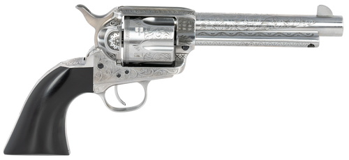Taylors 1873 Cattleman 45 Colt, 5.5" Barrel, Engraved Steel, 6rd - Firearm | The Gun Shop