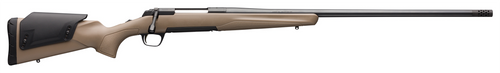 Browning X-Bolt Stalker LR 6.8 Western, 26" Threaded Barrel, Flat Dark Earth, Black Rec, 3rd - Browning | The Gun Shop