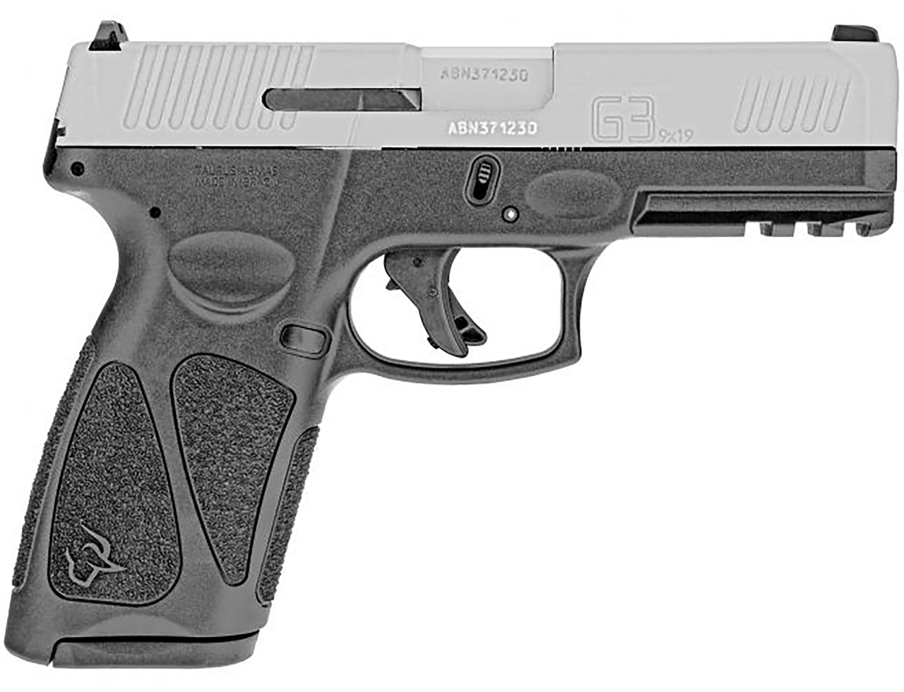 Taurus G3 9mm, 4" Barrel, Manual Thumb Safety, Fixed Sights, Black, 2x15rd Magazines - Concealed Carry Guns | The Gun Shop