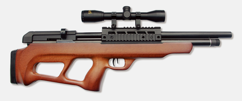 Beeman 1357 Under-Lever Air Rifle 22 Pellet, Hardwood, 4x32mm Scope, 10rd - Air Guns & BB Guns | The Gun Shop