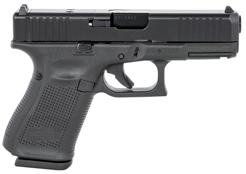 Glock G19 Gen 5 MOS Rebuilt 9mm, 4.02" Barrel, Black, MOS Cut, 15rd - Firearm | The Gun Shop