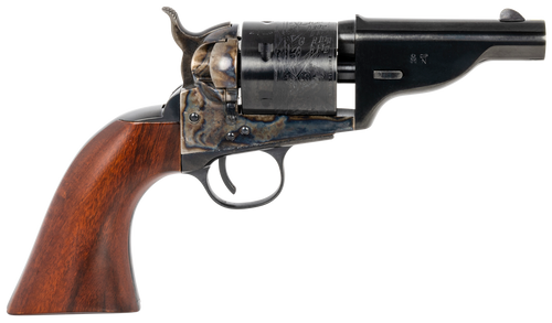 Taylors & Company The Hickok 45 Colt, 3.5" Barrel, Case Hardened Frame, Walnut Grip, 6rd - Firearm | The Gun Shop