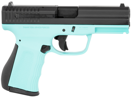 FMK 9C1 G2 9mm, 4" Barrel, Blue Jay Frame, Picatinny Rail, 14rd - Concealed Carry Guns | The Gun Shop