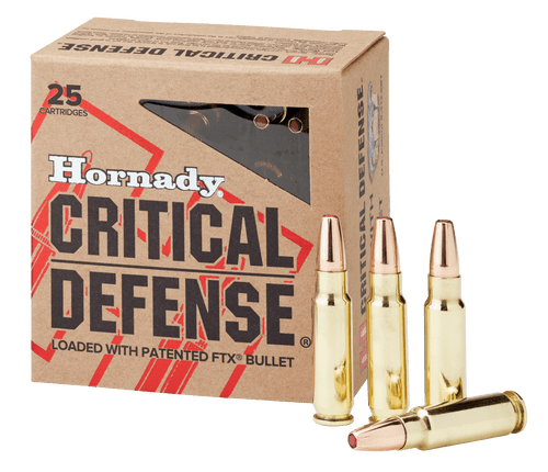 Hornady Critical Defense 5.7x28mm, 40gr, Flex Tip eXpanding, 25rd Box - Ammunition | The Gun Shop