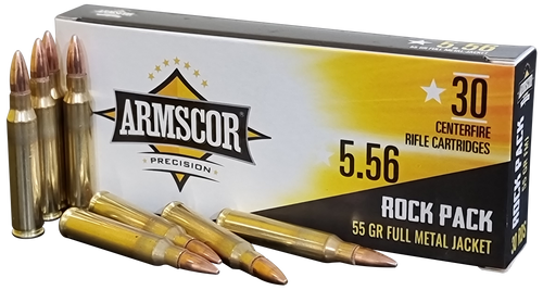 Armscor Precision 5.56x45mm, 55gr, Full Metal Jacket, 30rd Box - Ammo | The Gun Shop