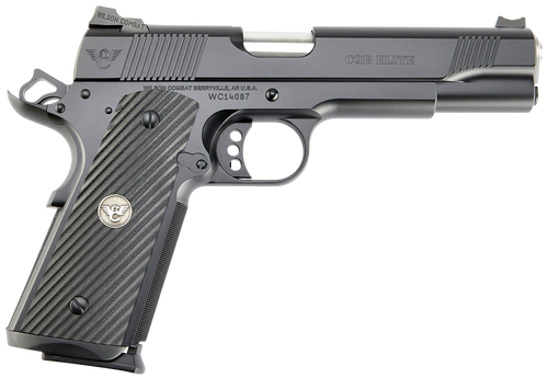 Wilson Combat CQB Elite 1911 45 ACP, 5" Barrel, Black, G10 Grip, 8rd - 1911 Guns | The Gun Shop