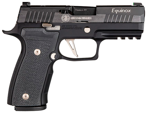 Sig Sauer P320 AXG Equinox 9mm, 3.9" Barrel, Black, Optic Ready, 10rd - Firearm | The Gun Shop