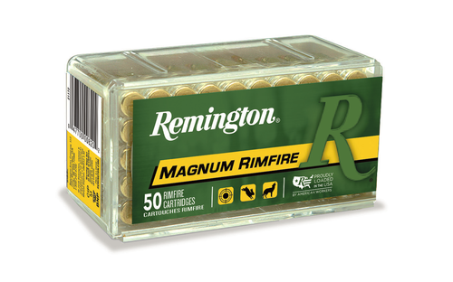 Remington Magnumnum Rimfire 17 HMR, 20gr, Pointed Soft Point, 50rd Box - Ammo | The Gun Shop