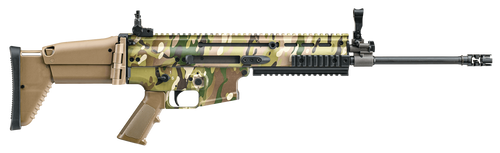 FN SCAR 16S NRCH 223 Remington/5.56x45mm, 16" Barrel, MultiCam Rec, Flat Dark Earth Grip/Stock, 10rd - Firearm | The Gun Shop