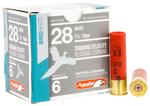 Aguila Hunting 28 Ga, 2.75", 1 oz, 6 Shot, 25Bx/10Cs - Aguila Ammunition | The Gun Shop