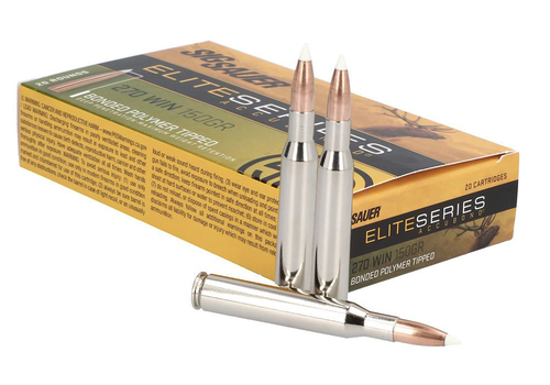 Sig Sauer Elite Hunting 270 Win, 150gr, Nosler AccuBond, 20rd Box - Ammo | The Gun Shop