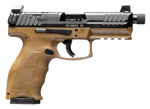 HK VP9 Tactical B 9mm, 4.7" Barrel, Flat Dark Earth, Night Sights, 10rd - Firearm | The Gun Shop