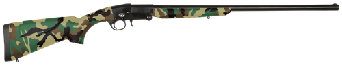 Charles 101 Compact 20 Ga, 3" Chamber 26" Barrel, Woodland Camo, 1rd - Chiappa | The Gun Shop