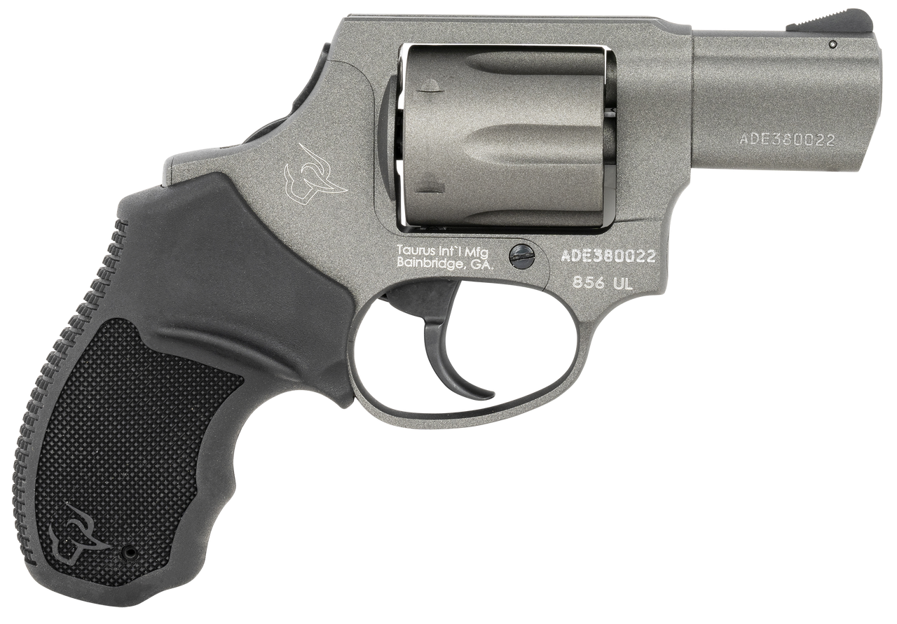 Taurus 856 38 Spl +P, 2" Barrel, Tungsten/Black, 6rd - Concealed Carry Guns | The Gun Shop