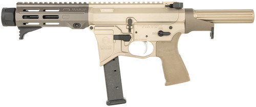 Maxim Defense CPS MD9 9mm, 5.5" Threaded Barrel, Arid Brown, 25rd - AR-15 Pistols | The Gun Shop
