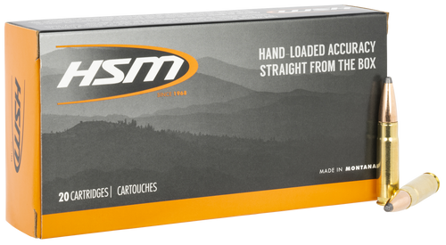 HSM Hunting 300 Blackout, 150gr, Soft Point Boat-Tail, 20rd Box - Ammo | The Gun Shop
