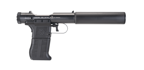 B&T Station Six 45 ACP, 3.5" Barrel/5.10" Suppressor, Black, Bolt Action, 7rd - B&T | The Gun Shop