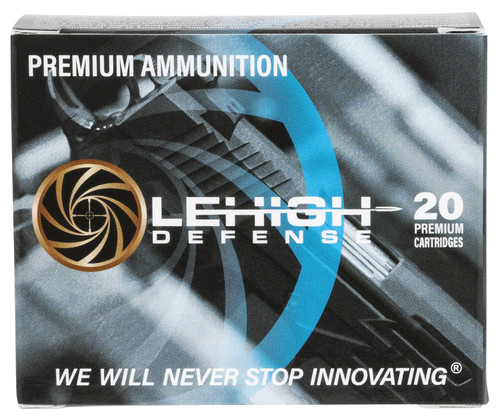 Lehigh Xtreme Defense 9mm, 90gr, Home Defense, 20rd Box - Ammo | The Gun Shop