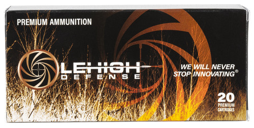 Lehigh Defense 223 Remington, 62gr, Controlled Chaos, 20rd Box - Ammo | The Gun Shop